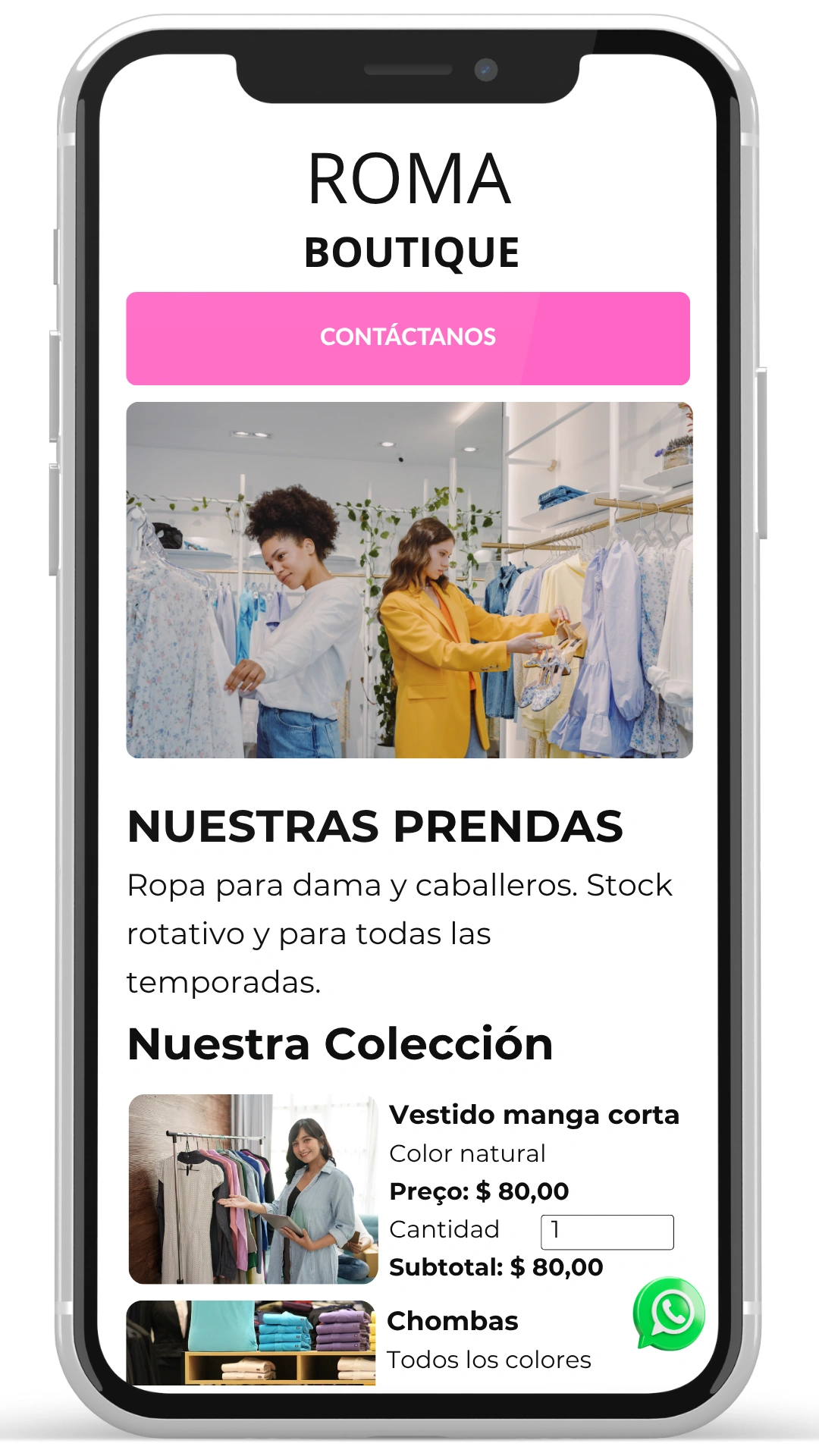 Tienda de ropa